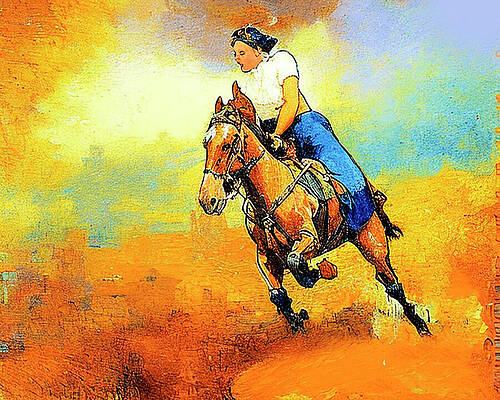 Riding horse