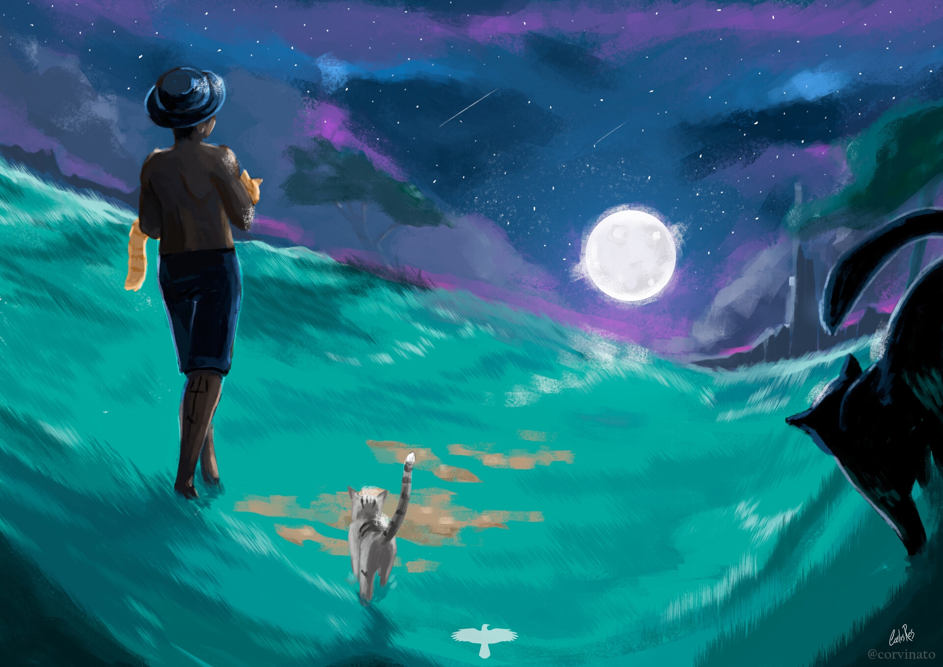 To the moon 