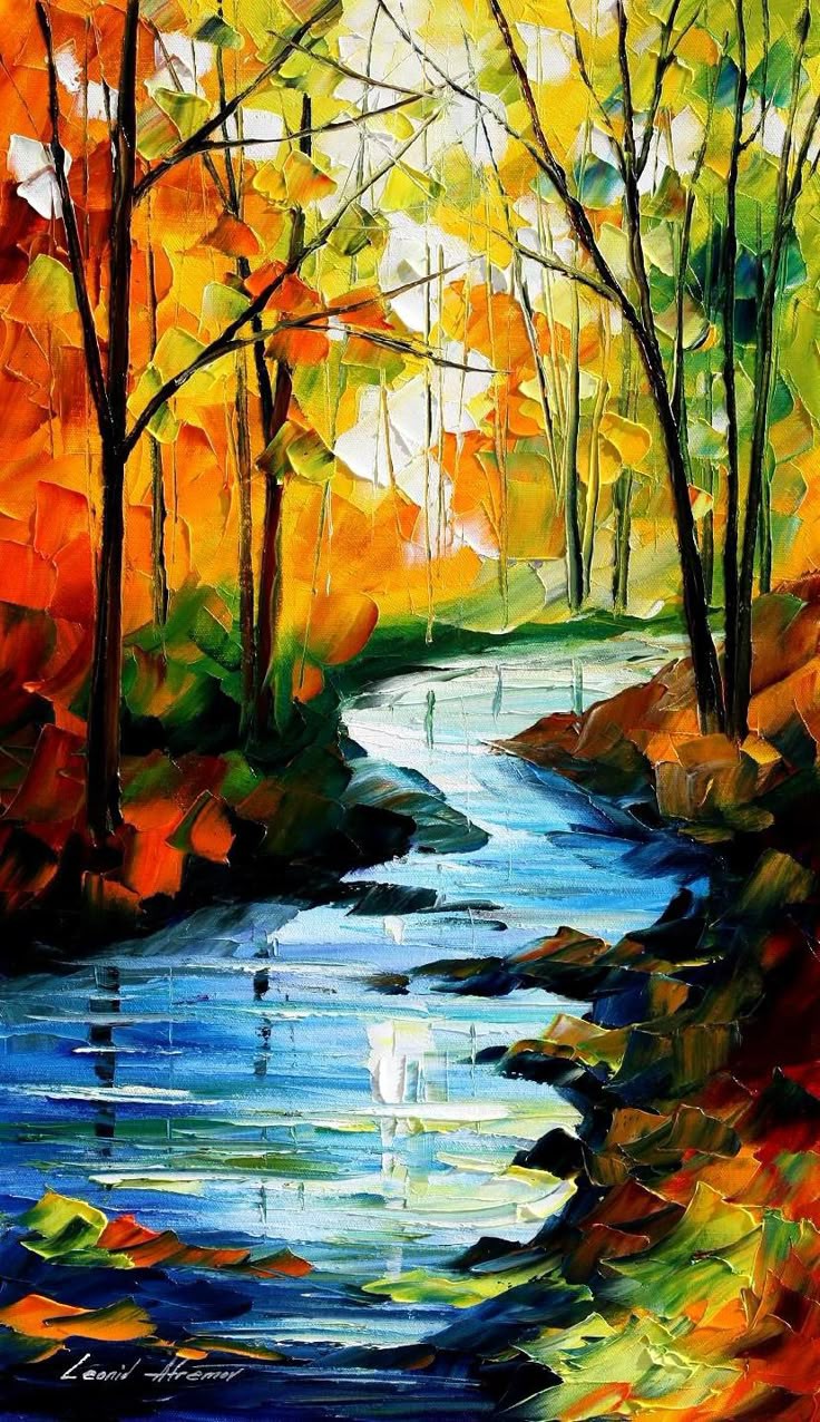 Autumn stream 