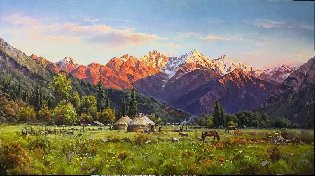 Mountain valley 