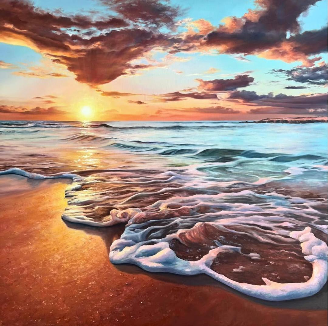 Sunset seascape 