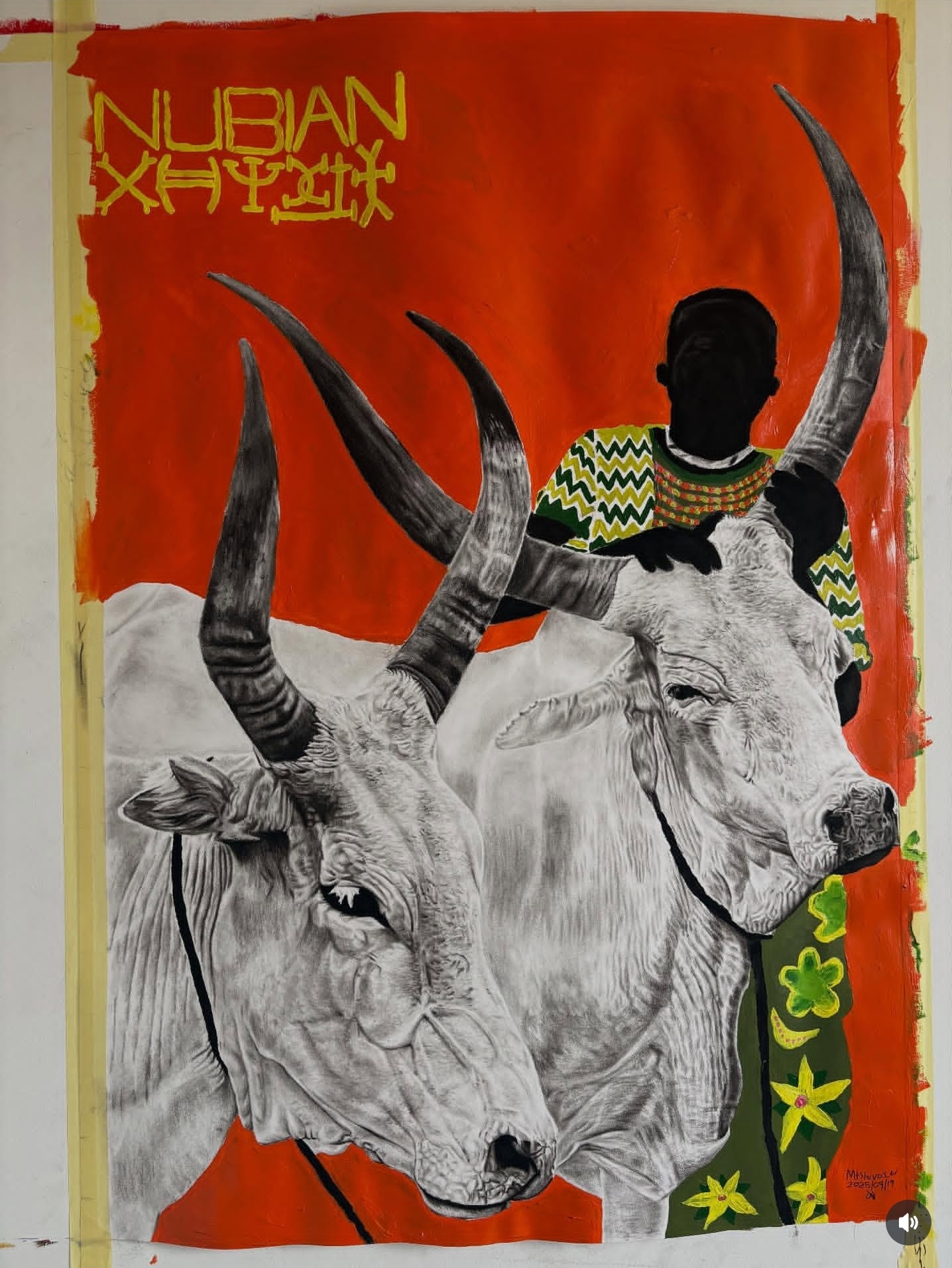 White cows